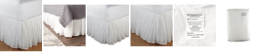 Greenland Home Fashions Cotton Voile Bed Skirt 15" Twin